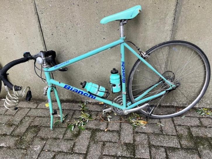 Bianchi racefiets, Fietsen en Brommers, Fietsen | Racefietsen, Gebruikt, Heren, Overige merken, Meer dan 20 versnellingen, 26 inch