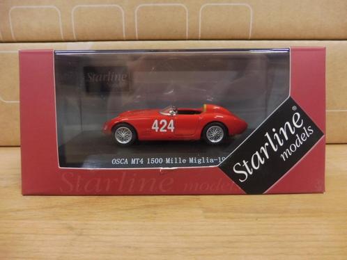 1:43 Starline 540346 Osca MT4 1500 Mille Miglia 1956 #424, Hobby en Vrije tijd, Modelauto's | 1:43, Zo goed als nieuw, Auto, Starline