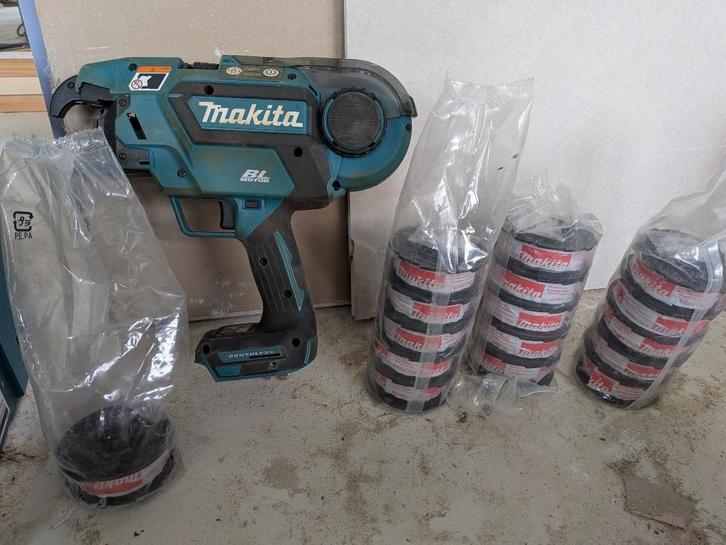 Makita DTR180ZJ vlechtmachine, Doe-het-zelf en Bouw, Gereedschap | Handgereedschap, Zo goed als nieuw, Ophalen