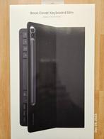 Samsung Galaxy Tab S8 AZERTY toetsenbordhoes zwart Slim, Computers en Software, Tablet-hoezen, Nieuw, Galaxy Tab S9 (5G), 11 inch