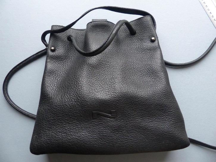 Nathan rugzakmodel, Handtassen en Accessoires, Tassen | Damestassen, Gebruikt, Overige typen, Zwart, Ophalen of Verzenden