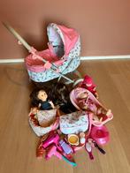 Corolle - Kinderwagen - Wieg - Popje, Kinderen en Baby's, Speelgoed | Poppen, Ophalen, Zo goed als nieuw