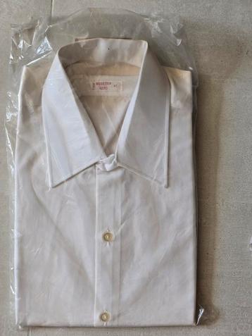 Chemise blanche ABL 1970 taille 41 NEW, Enlèvement