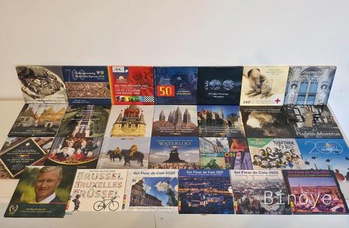 Lot euroset fdc België, Postzegels en Munten, Munten | Europa | Euromunten, Setje, België, Ophalen of Verzenden