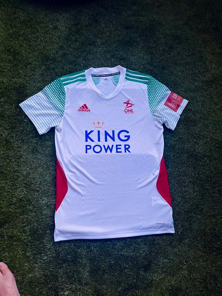 OH Leuven - Josh Eppiah #26 - Thuisshirt 20'-21', Sport en Fitness, Voetbal, Zo goed als nieuw, Ophalen of Verzenden