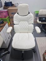 Bureau game stoel, Huis en Inrichting, Bureaustoelen, Ophalen, Zo goed als nieuw, Wit, Bureaustoel
