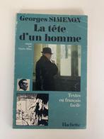 La tête d’un homme -Georges Simenon (Textes en français faci, Utilisé, Enlèvement ou Envoi, Fiction