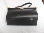 Vintage handtas jaren 50, Ophalen of Verzenden, Gebruikt, Zwart, Handtas