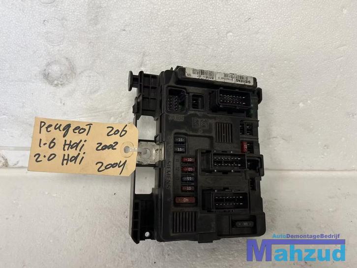 PEUGEOT 206 1.6 2.0 HDI Zekeringkast S118470002D BSMB2 BSM-B, Auto-onderdelen, Elektronica en Kabels, Peugeot, Gebruikt