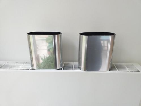 Design wandlamp Modular Duell Wall zilver, Huis en Inrichting, Lampen | Wandlampen, Zo goed als nieuw, Metaal, Ophalen of Verzenden
