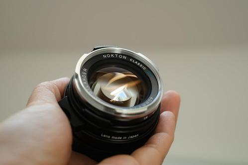 Voigtlander NOKTON Classic 40 mm f/1,4 SC VM pour Leica M, TV, Hi-fi & Vidéo, Photo | Lentilles & Objectifs, Neuf, Lentille standard