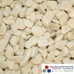 Carrara split italiaanse marmersoort wit siersplit tuin pad, Verzenden, Nieuw, Wit, Split