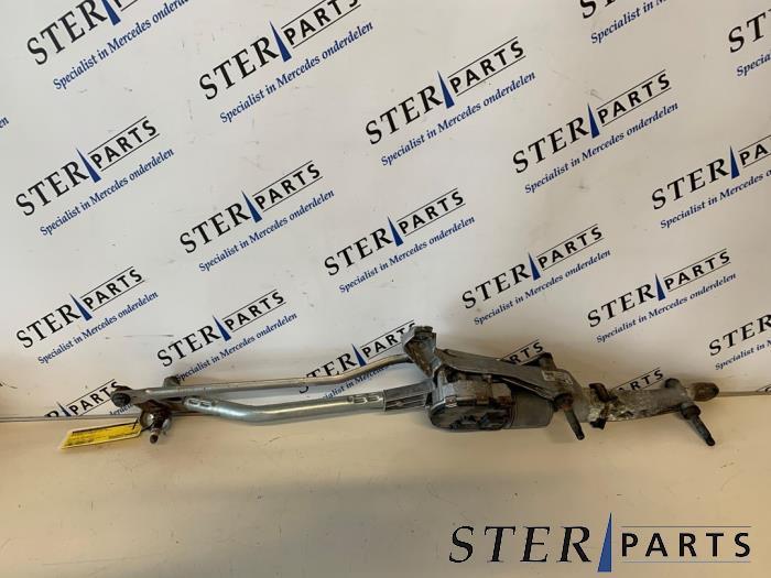 Ruitenwismotor + Mechaniek van een Mercedes C-Klasse, Auto-onderdelen, Ruiten en Toebehoren, Mercedes-Benz, Gebruikt, 3 maanden garantie