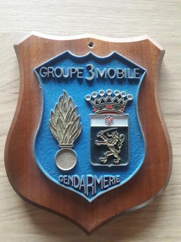 Gendarmerie 3eme groupe mobile disponible aux enchères