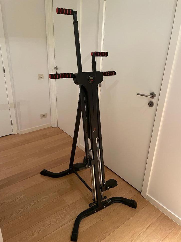 Oefenmachine voor rotsklimmen, Sport en Fitness, Fitnessapparatuur, Gebruikt, Stepapparaat, Armen, Benen, Metaal, Ophalen
