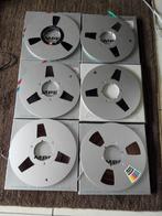 6 metal spoelen 26 cm in goede staat, Audio, Tv en Foto, Bandrecorder, Ophalen of Verzenden