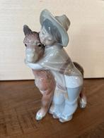 Lladro Jongen met ezel, Ophalen of Verzenden