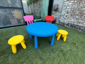 Tuinset kids, Tuin en Terras, Ophalen, Zo goed als nieuw, Kunststof, Tuinset