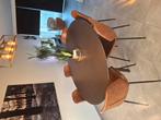 6 STOELEN COGNAC, Huis en Inrichting, Stoelen, Ophalen, Zo goed als nieuw