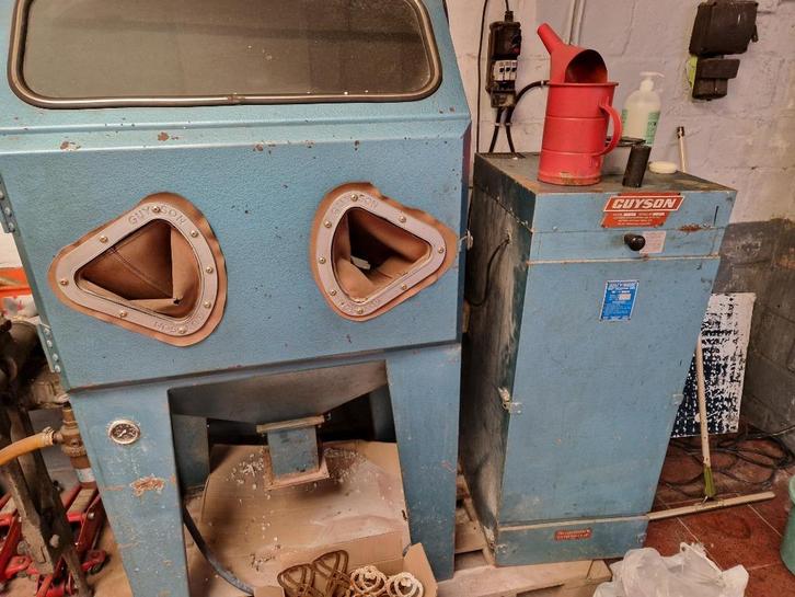 Zandstraal machine  Guyson, Doe-het-zelf en Bouw, Gereedschap | Handgereedschap, Gebruikt, Ophalen