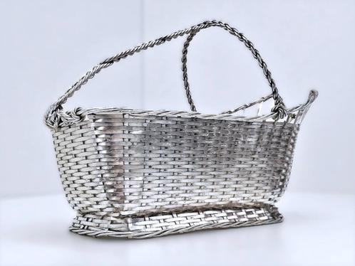 TOP Design Zilveren Wijnmand van Christofle uit de jaren '60, Antiek en Kunst, Antiek | Zilver en Goud, Zilver, Ophalen of Verzenden