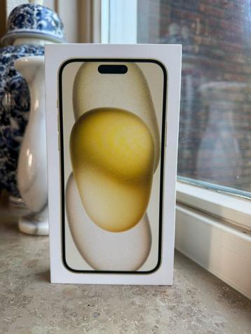 iPhone 15 Plus – 128GB Geel – Nieuw & Verzegeld beschikbaar voor biedingen