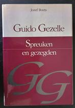 Guido Gezelle. Spreuken en gezegden (J. Boets), Antiek en Kunst, Antiek | Boeken en Manuscripten, Ophalen of Verzenden