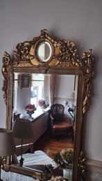 Old-Gold Zeldzame "ROCOCO" Kuifspiegel 2x `Facet` Gesl: Glas, 100 tot 150 cm, Ophalen of Verzenden, Zo goed als nieuw, 75 tot 100 cm