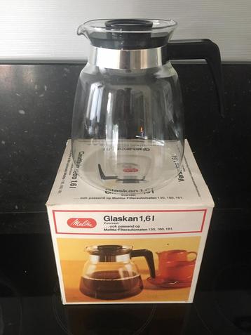 melitta koffie kan 1,6 liter zwart  beschikbaar voor biedingen