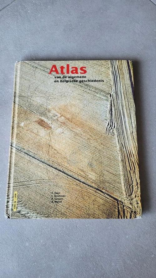 Atlas van de algemene en belgische geschiedenis, Livres, Atlas & Cartes géographiques, Enlèvement ou Envoi