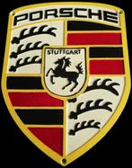 Porsche Schild Logo Bord Reclame Vettel Formule 1 Embleem, Comme neuf, Enlèvement ou Envoi