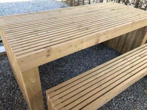 Mobilier de jardin en bois, Jardin & Terrasse, Ensembles de jardin, Neuf, Sets de jardin, Bois, 4 places