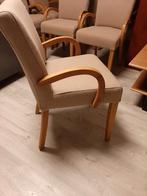 8 mooie stoelen, Comme neuf, Brun, Enlèvement, Cinq, Six Chaises ou plus