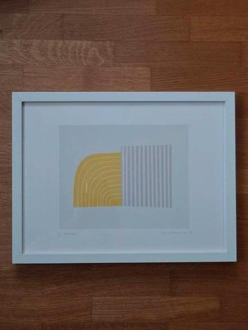 Sérigraphie moderne "Ploughed" par Emma Lauwerson, Enlèvement