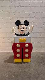 Mickey Mouse commode jaren 80 zeldzame rode editie., Huis en Inrichting, Ophalen, Disney, Kunststof, Eclectisch/ 80s/ post modern
