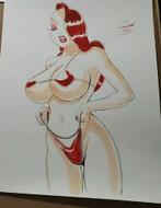 Jessica Rabbit  Key&Chy dubbele originele ink/color marker, Envoi