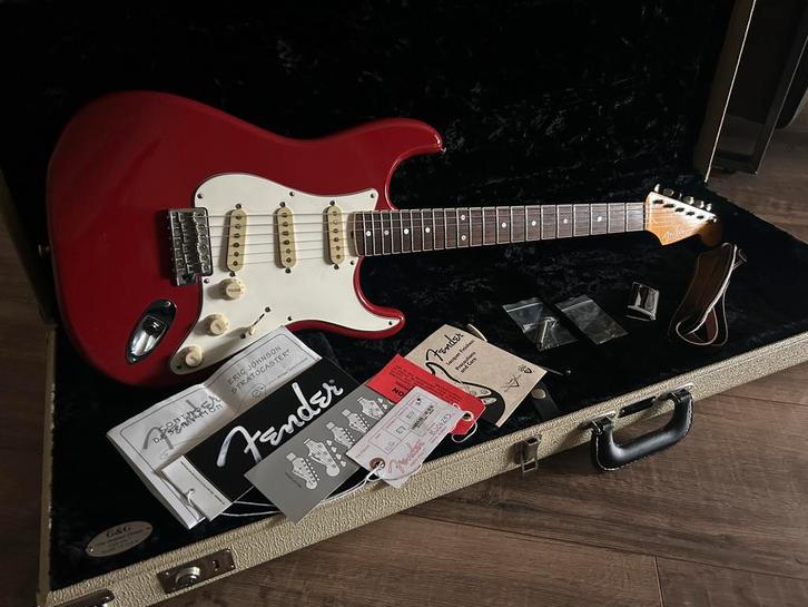 Fender ‘Eric Johnson’ Stratocaster - Dakota Red (RUILEN), Muziek en Instrumenten, Snaarinstrumenten | Gitaren | Elektrisch, Gebruikt