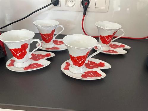 Uniek koffietassen set., Huis en Inrichting, Keuken | Servies, Ophalen of Verzenden