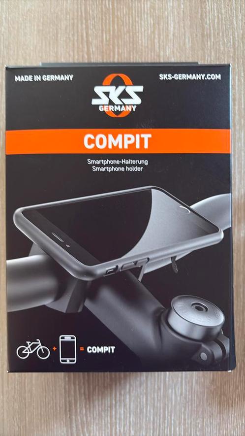 Telefoonhouder voor fiets SKS Compit systeem, Telecommunicatie, Telefoonhouders, Zo goed als nieuw, Fiets, Ophalen