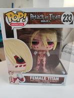 Grote funkopop attack on titans: female titan, Ophalen of Verzenden, Zo goed als nieuw
