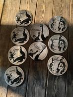 9 sous verres, Ophalen of Verzenden, Gebruikt