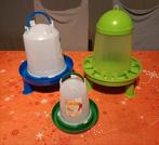 Eet en drinktorens voor kippen, Dieren en Toebehoren, Pluimvee | Toebehoren, Ophalen of Verzenden, Gebruikt, Drinken en Voederen