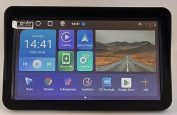 9' Android GPS Navigatie IGO Eu Map, Android Auto/Carplay. disponible aux enchères