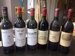 6 geklasseerde Grand Crus van Bordeaux-wijn, Verzamelen, Wijnen, Rode wijn, Frankrijk, Vol, Zo goed als nieuw