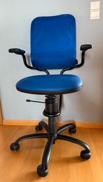 Spinalis Ergonomic bureaustoel, Maison & Meubles, Chaises de bureau, Comme neuf, Enlèvement, Bleu, Chaise de bureau