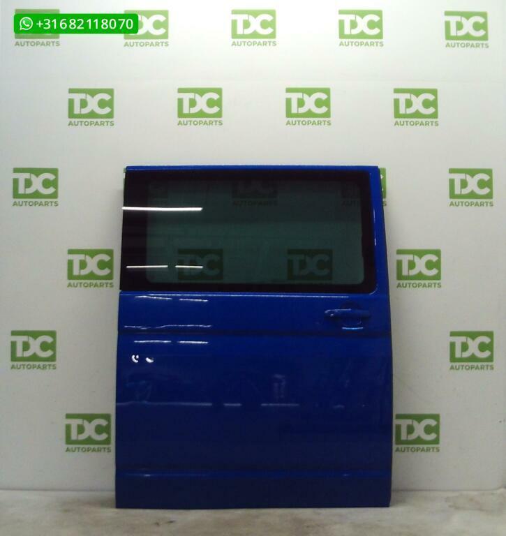 Volkswagen Transporter T5 GP Schuifdeur rechts blauw, Auto-onderdelen, Carrosserie, Deur, Volkswagen, Rechts, Gebruikt, Ophalen of Verzenden