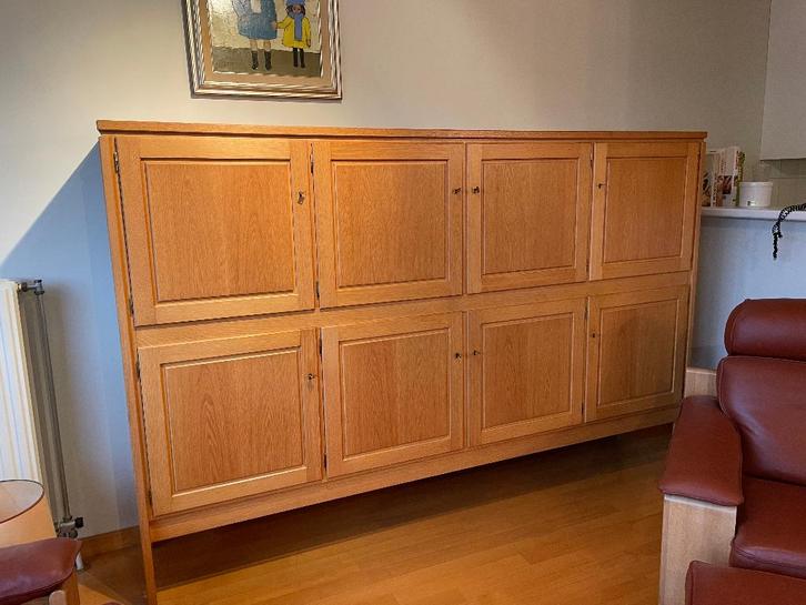 dubbele buffetkast, Huis en Inrichting, Kasten | Buffetkasten, Zo goed als nieuw, 100 tot 150 cm, 200 cm of meer, 25 tot 50 cm