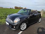 Mini Cooper Cabrio Automaat, met XENON en opties., Auto's, Zwart, 4 cilinders, Cabriolet, Zwart