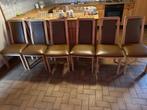 stoelen in essenhout, Huis en Inrichting, Stoelen, Ophalen, Gebruikt, Hout, Drie