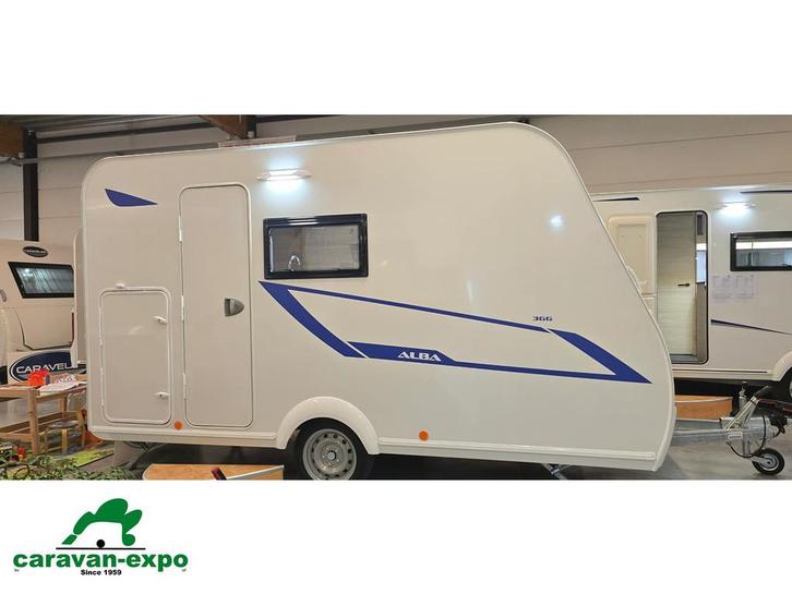 CARAVELAIR ALBA 366 2026, Caravans en Kamperen, Caravans, Bedrijf, tot en met 4, 500 - 750 kg, Caravelair, 4 tot 5 meter